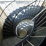 Spiralförmige Treppe